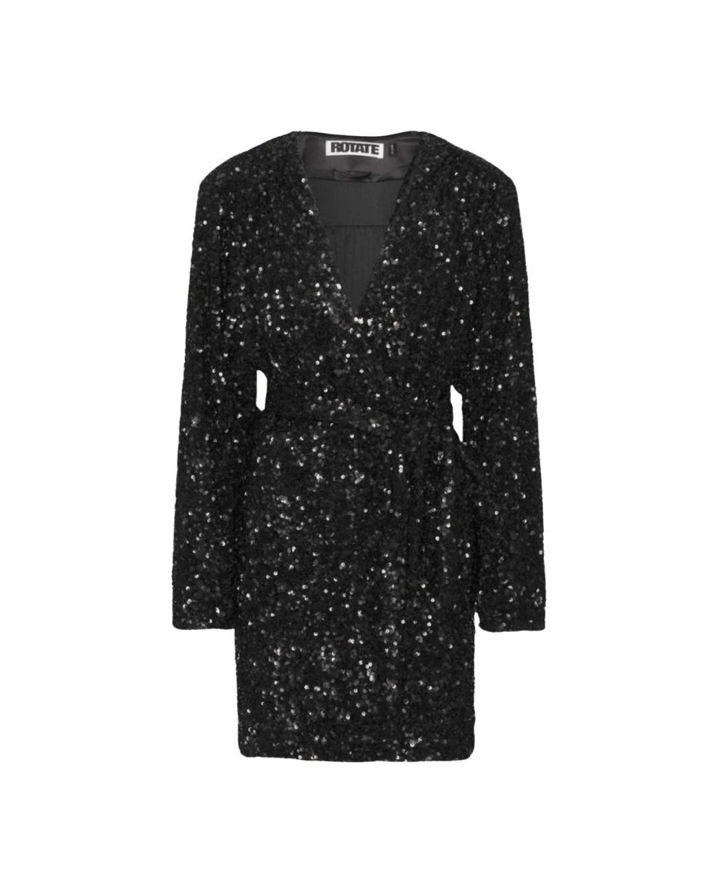 ROTATE BIRGER CHRISTENSEN Black Short Dresses