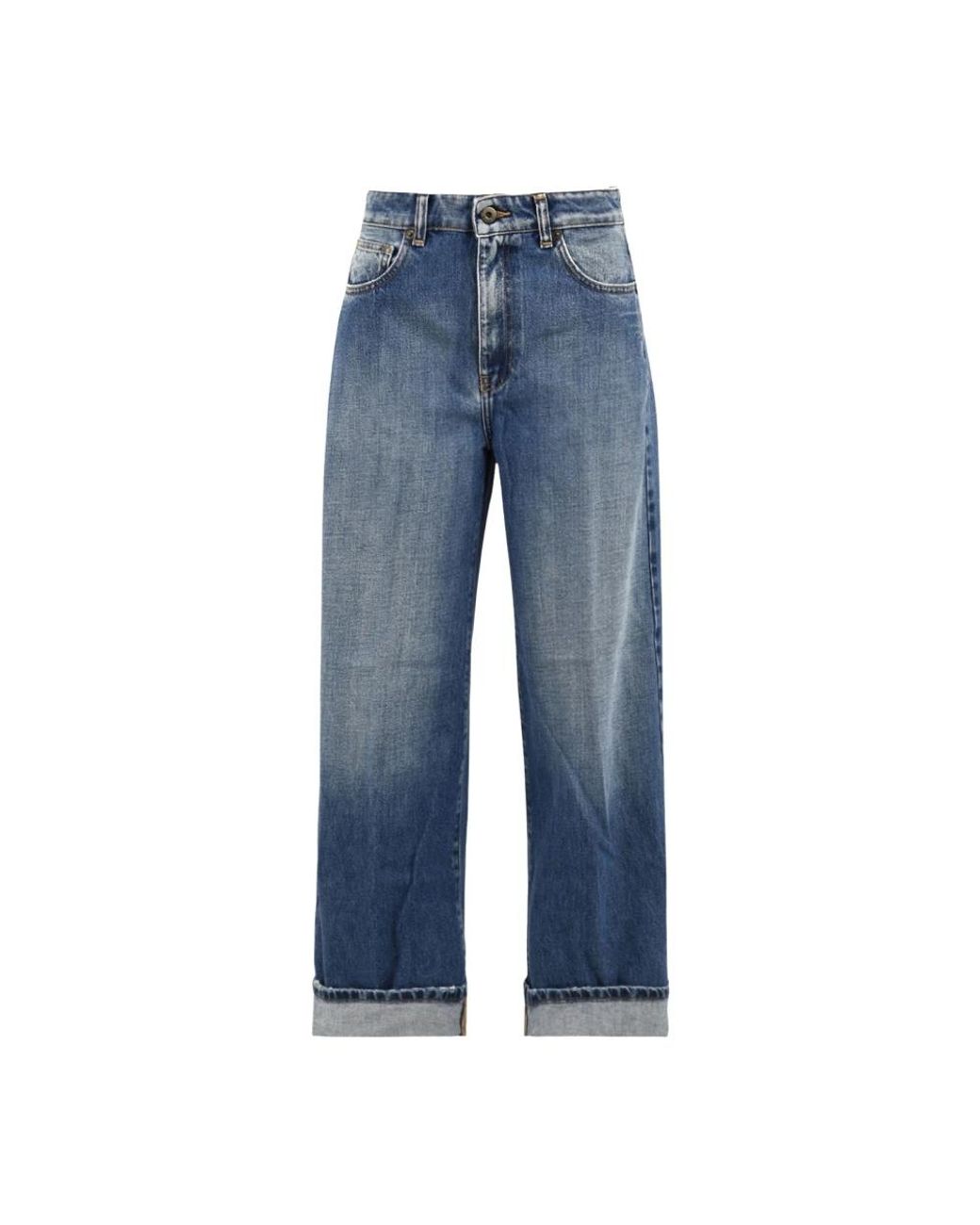 Straight Jeans SOLOTRE de color Blue
