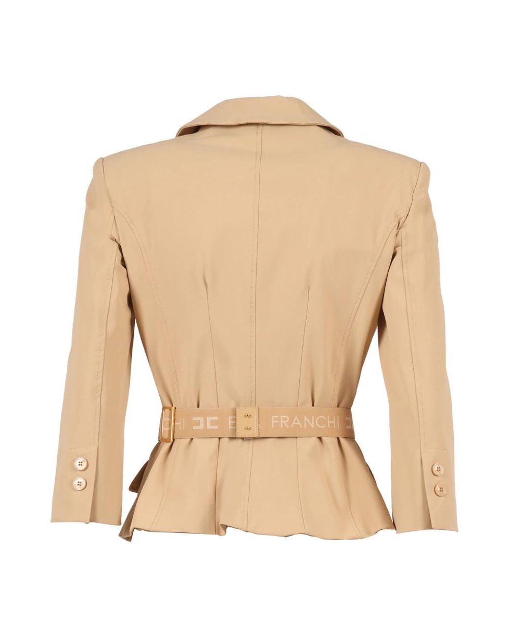 Elisabetta Franchi Natural Blazers