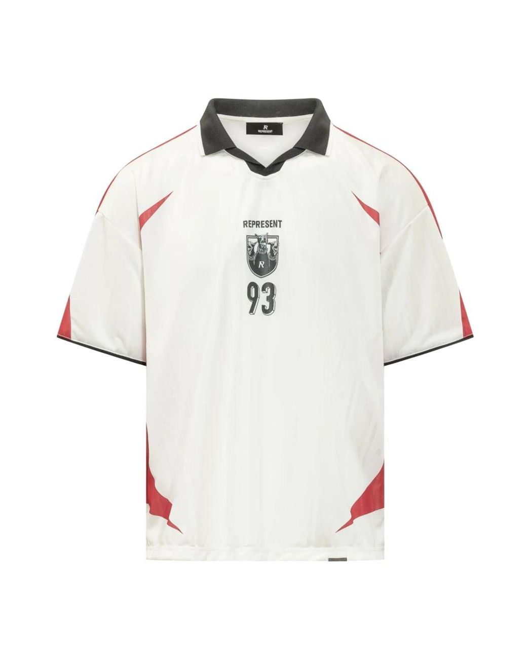 Represent Spike Football Tee in het White voor heren