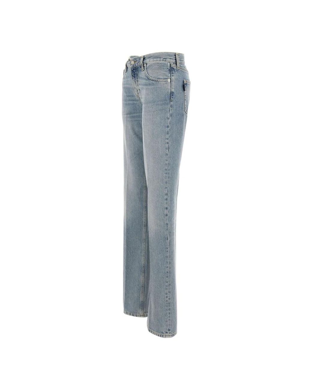 Haikure Blue Boot-Cut Jeans