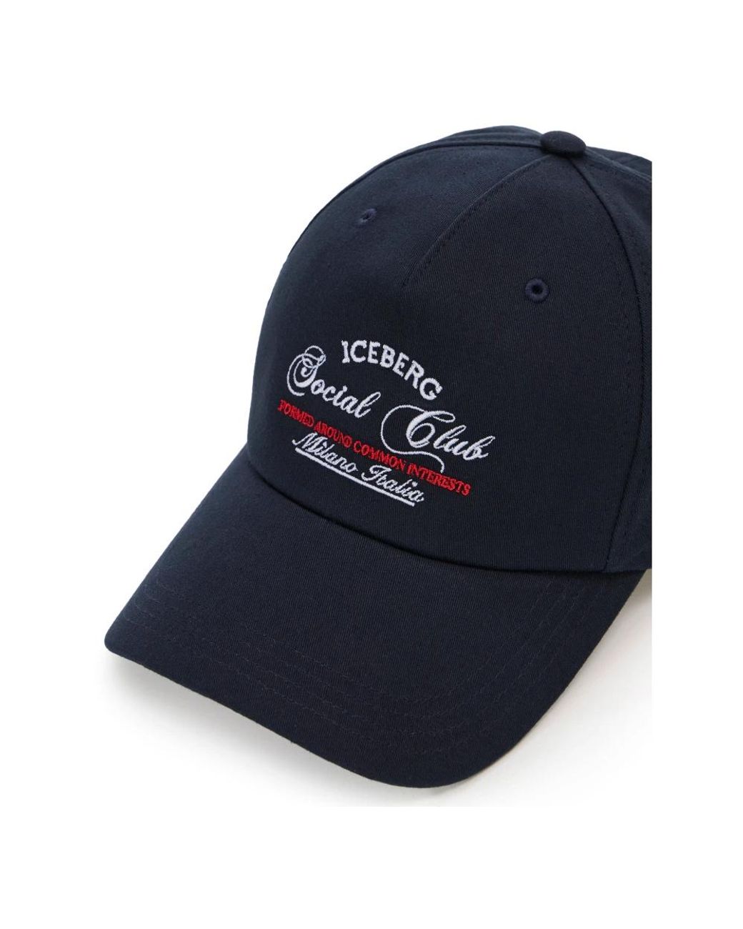 Iceberg Baseball Cap in Blue für Herren