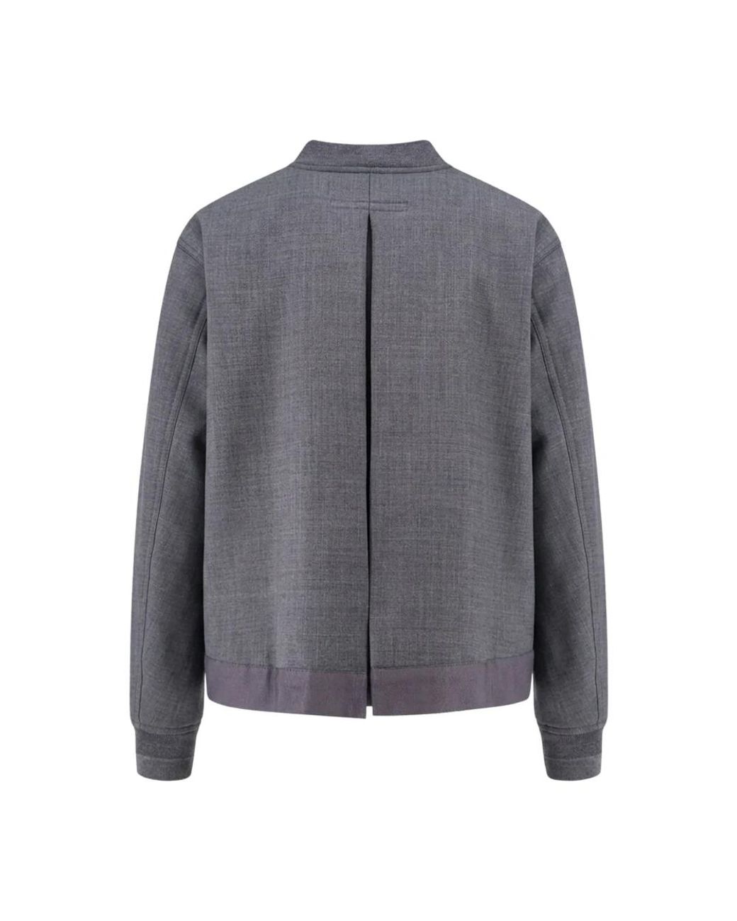 Semicouture Gray Bomber Jackets