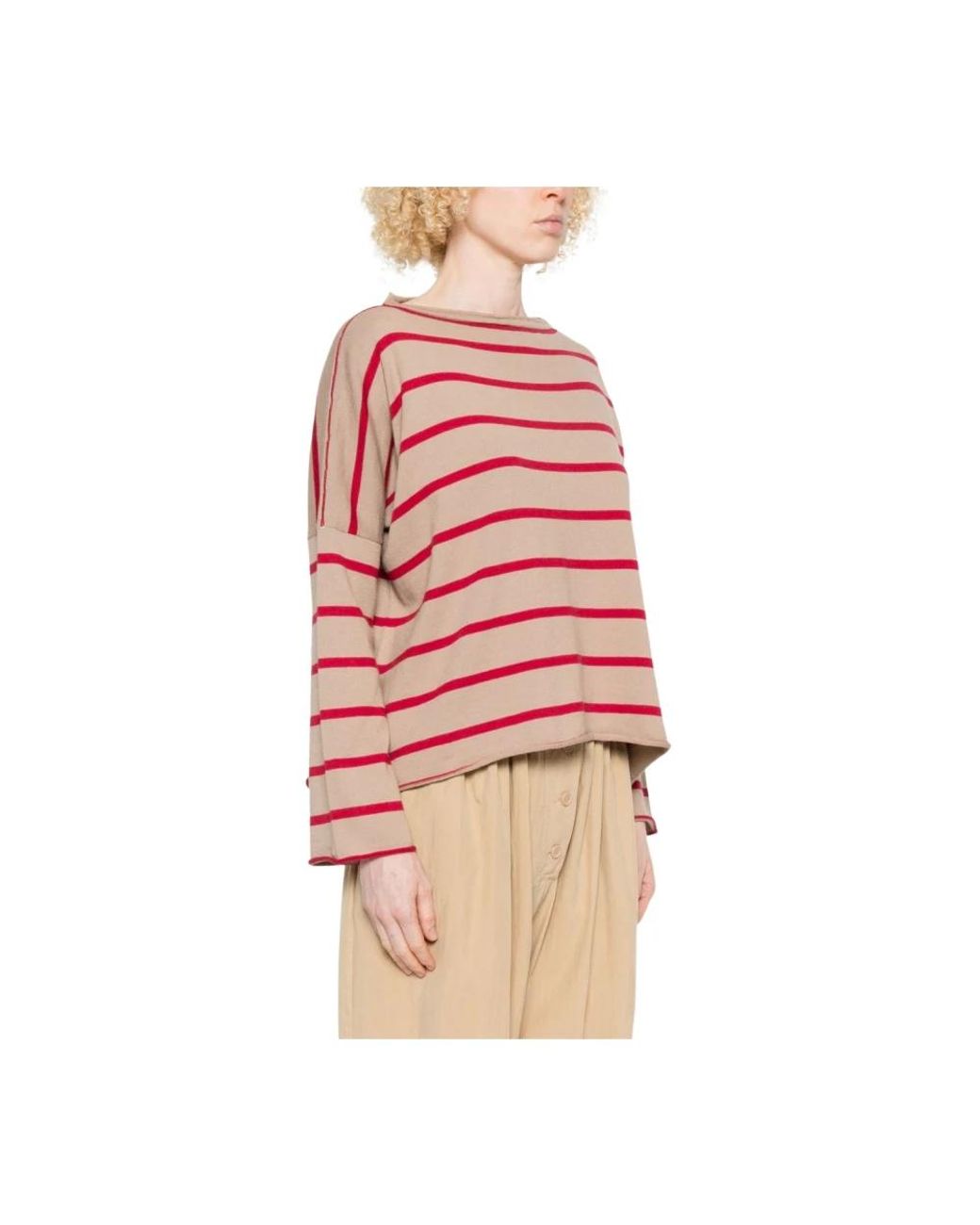 Be You Pink Round-Neck Knitwear
