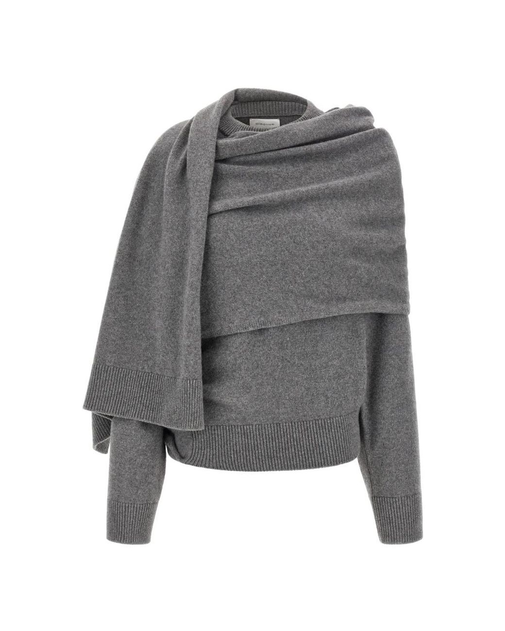 ARMARIUM Gray Round-Neck Knitwear
