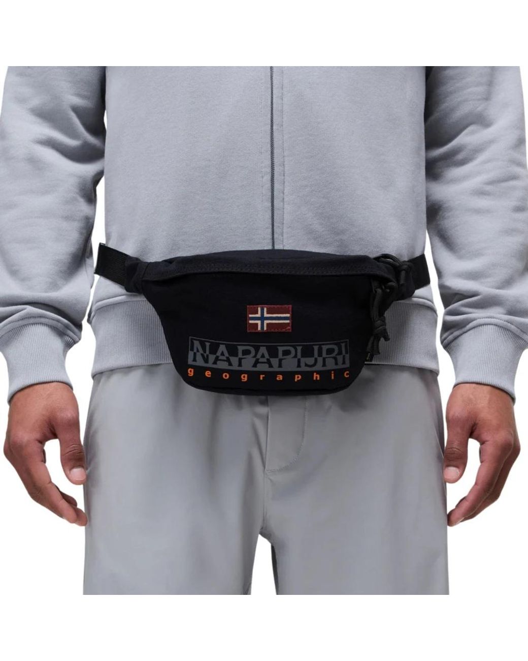Napapijri Black Bum Bags