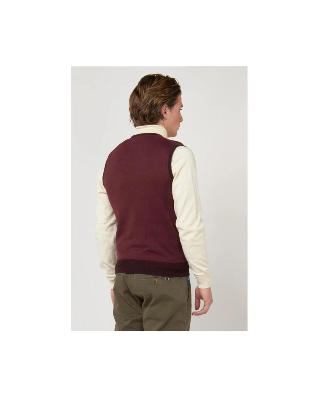 Vests Gas de hombre de color Purple