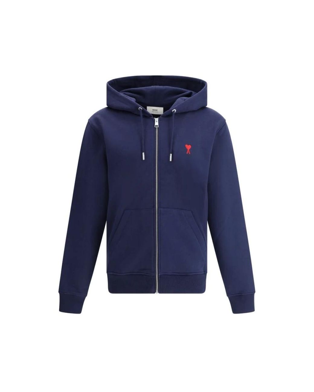 AMI Blue Zip-Throughs for men