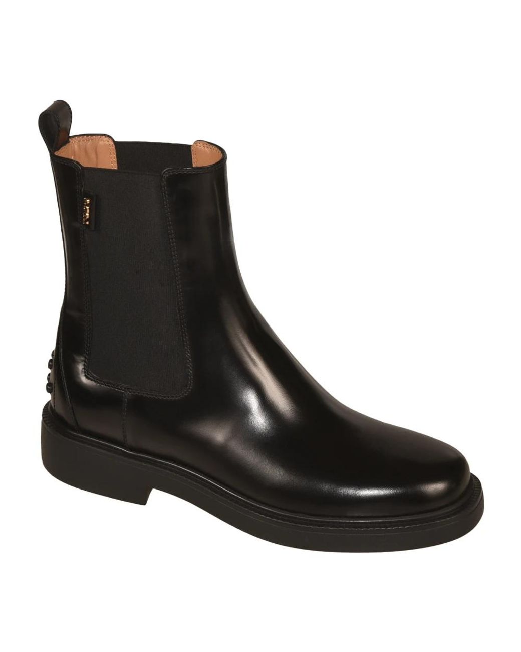 Tod's Black Chelsea Boots