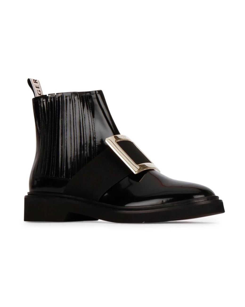 Roger Vivier Black Chelsea Boots