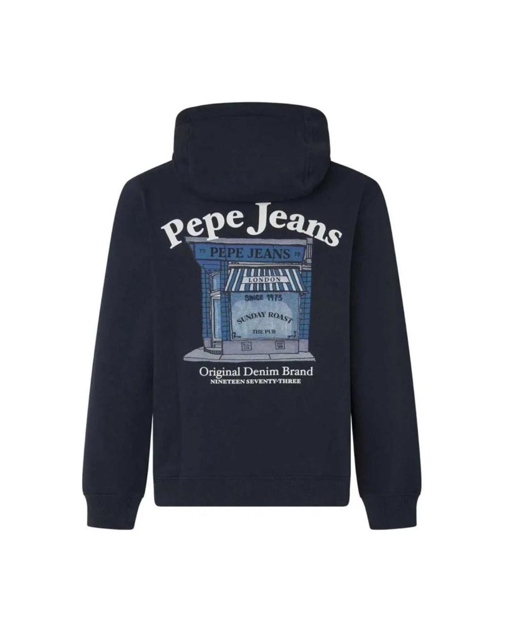 Pepe Jeans Blue Hoodies for men