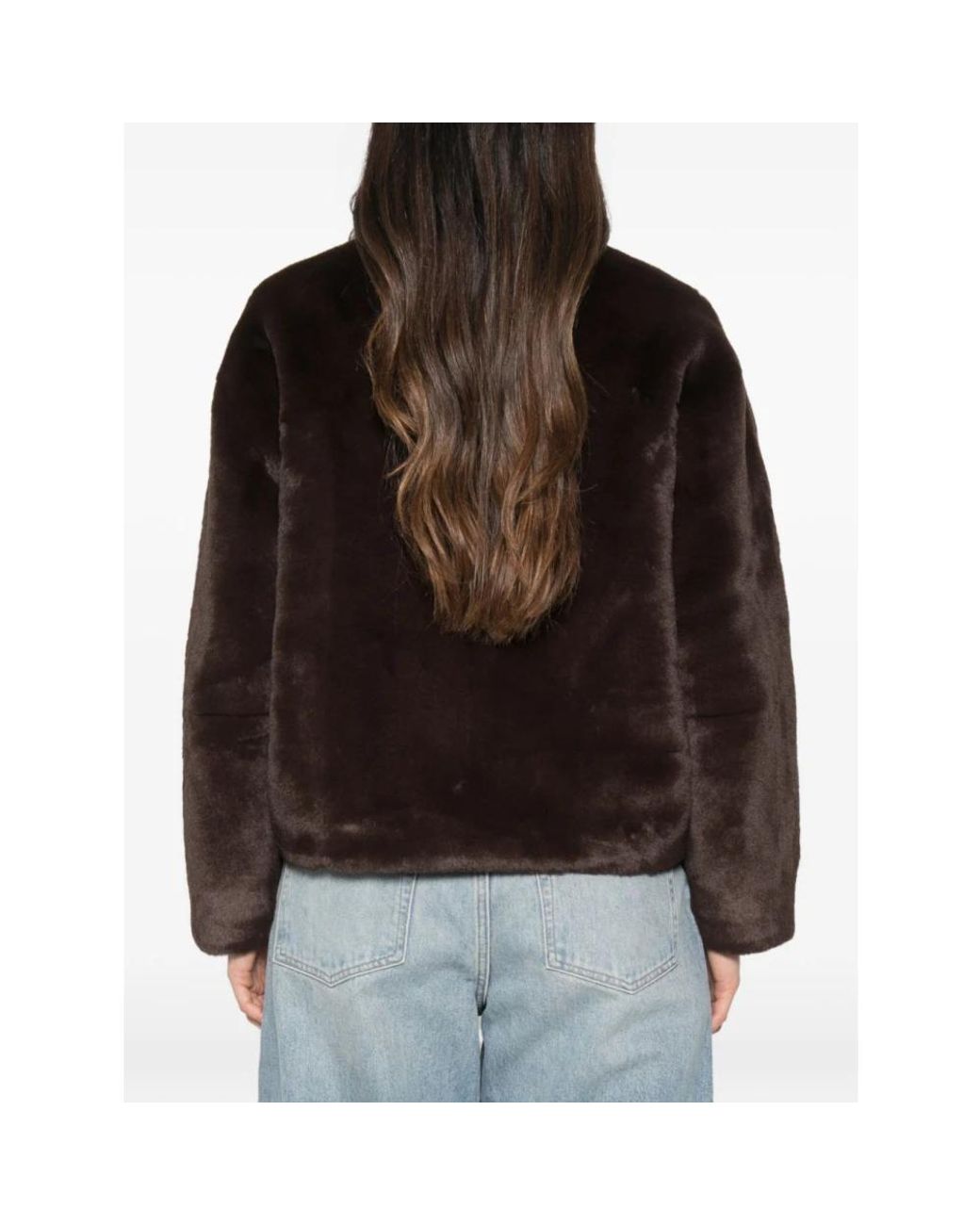 Apparis Black Faux Fur & Shearling Jackets
