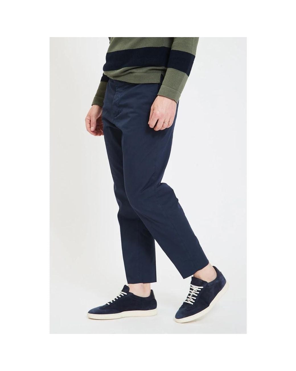 Haikure Blue Chinos for men