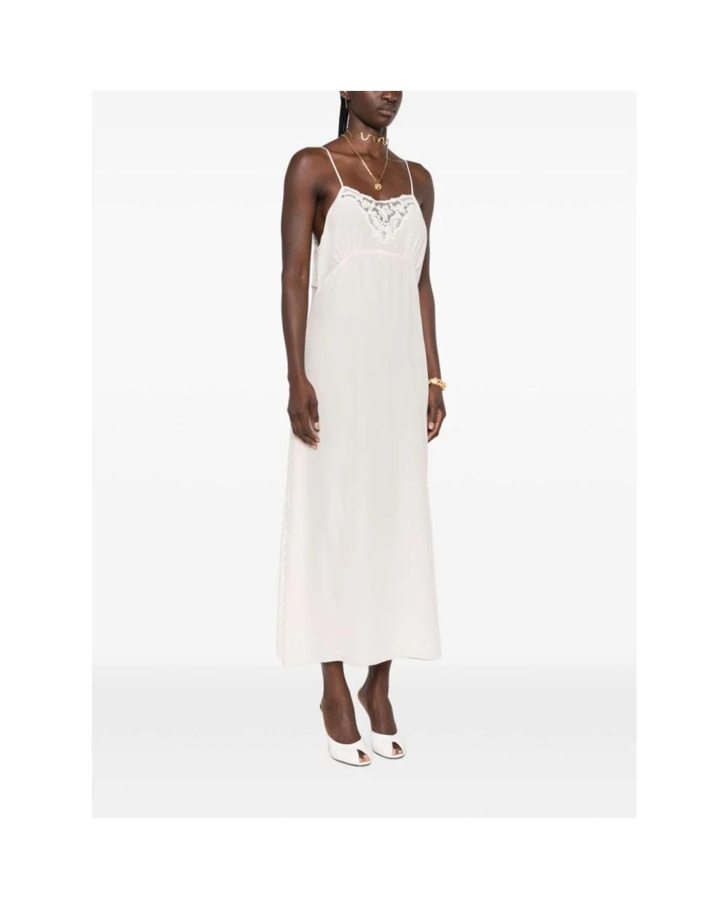 Midi Dresses Chloé en coloris White
