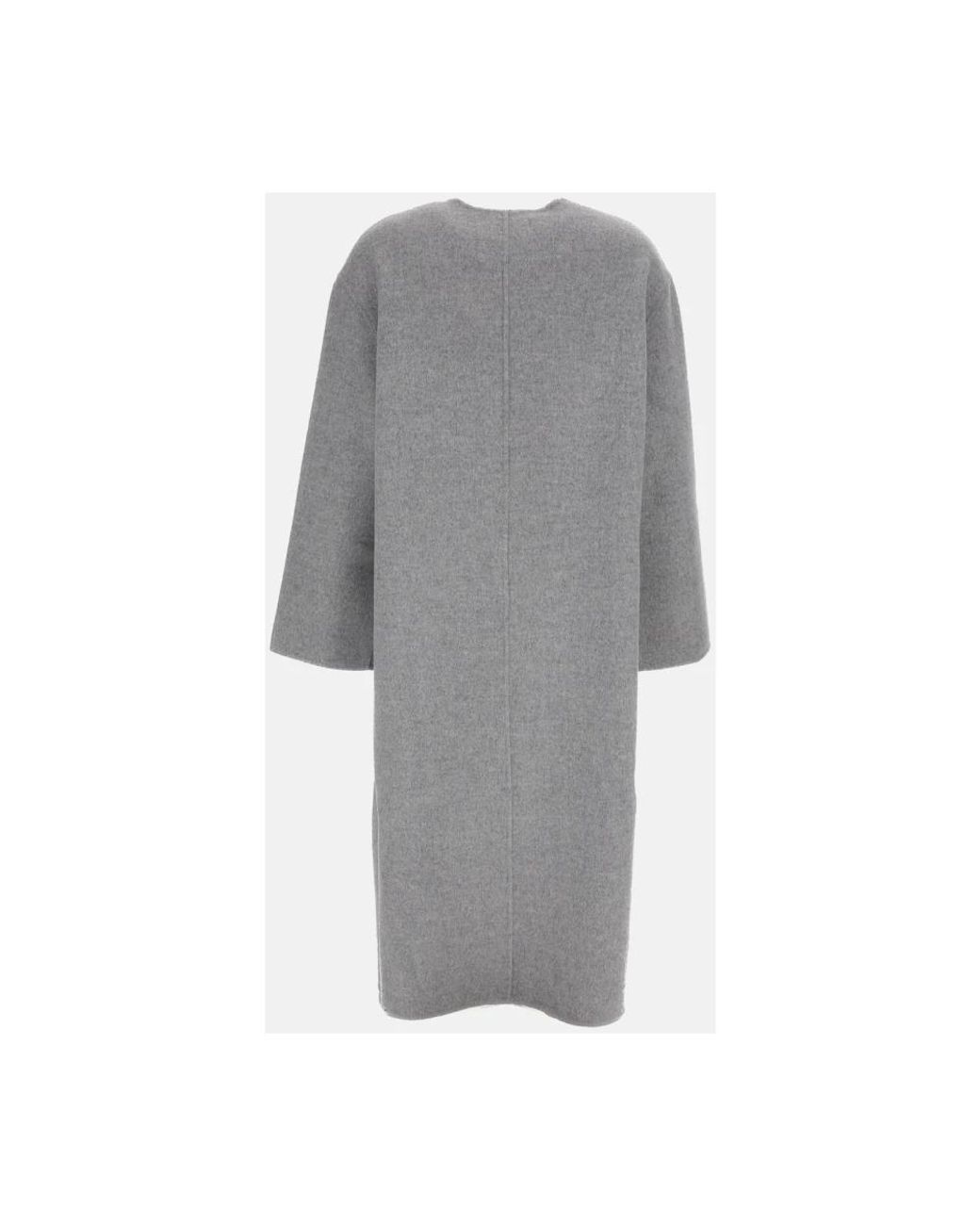 Erdem Gray Belted Coats