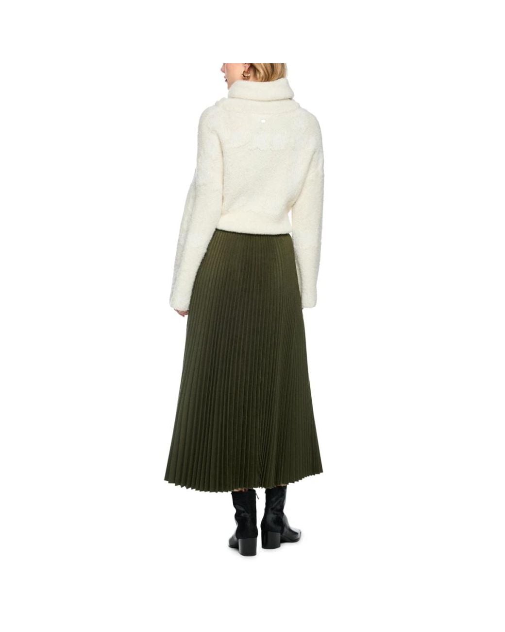 Marc Cain Green Midi Skirts