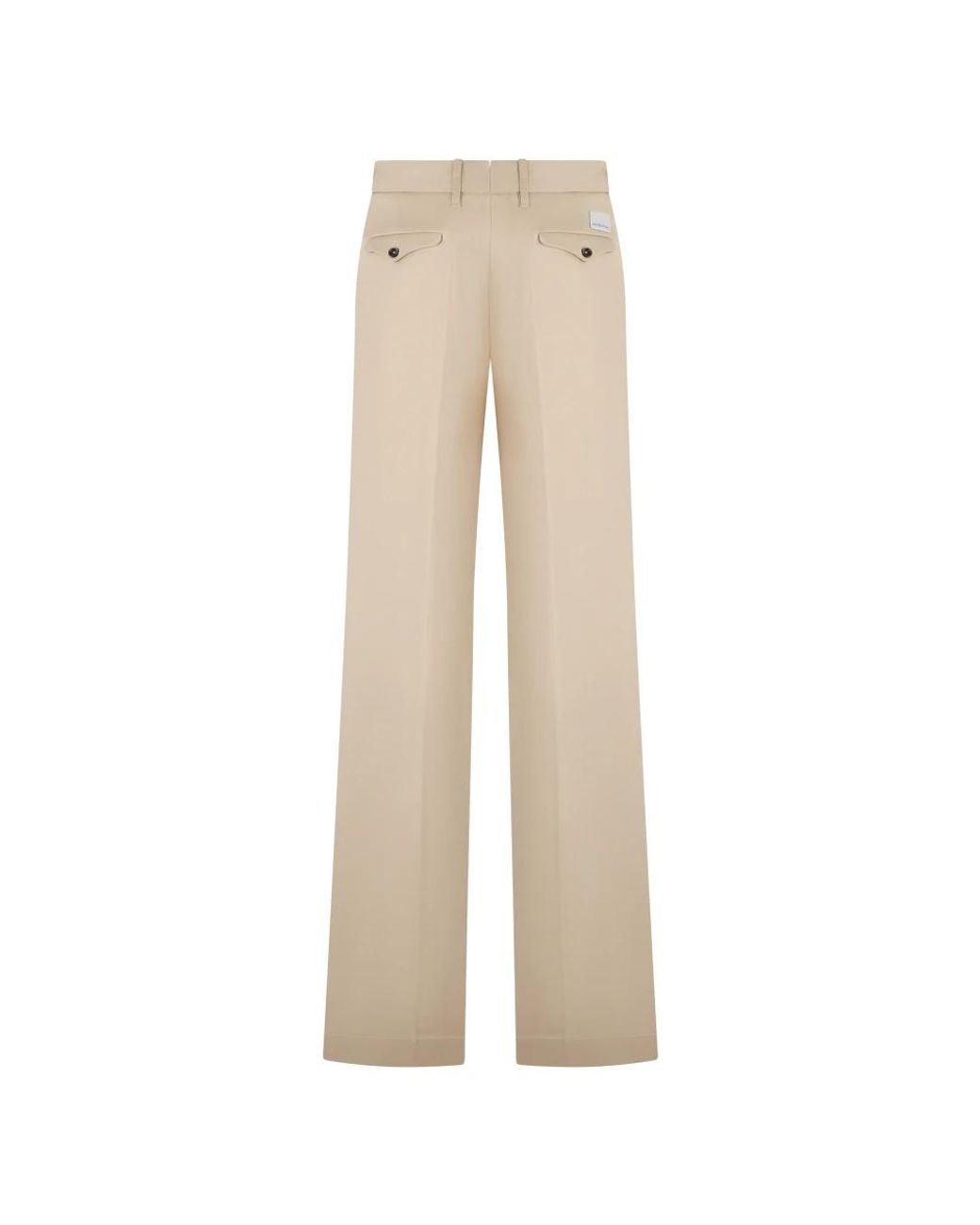 Nine:inthe:morning Natural Wide Trousers