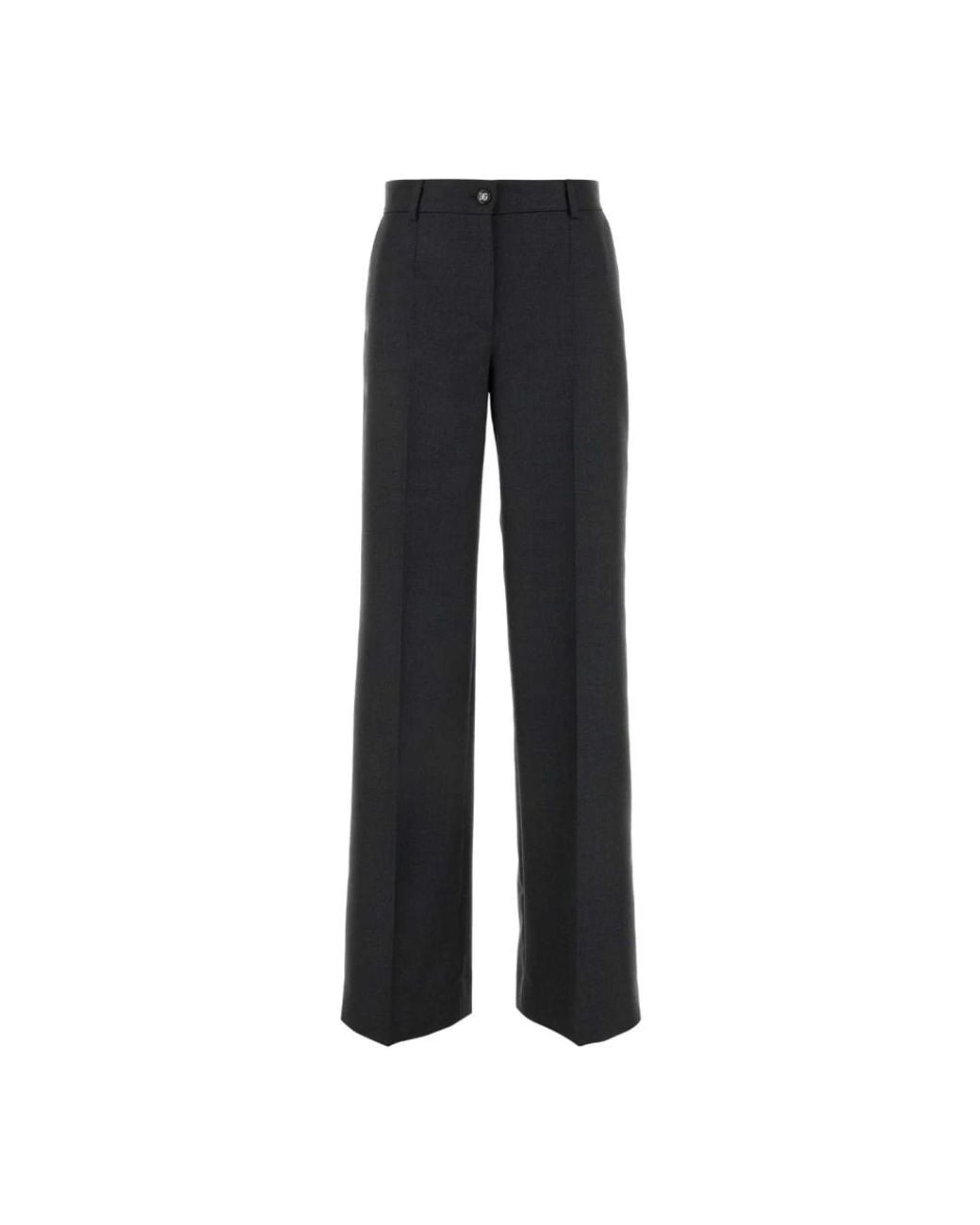 Dolce & Gabbana Blue Wide Trousers