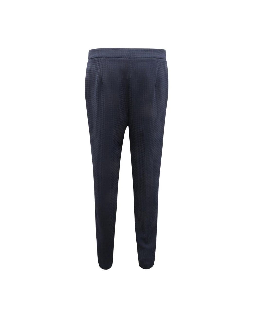 Armani Blue Straight Trousers