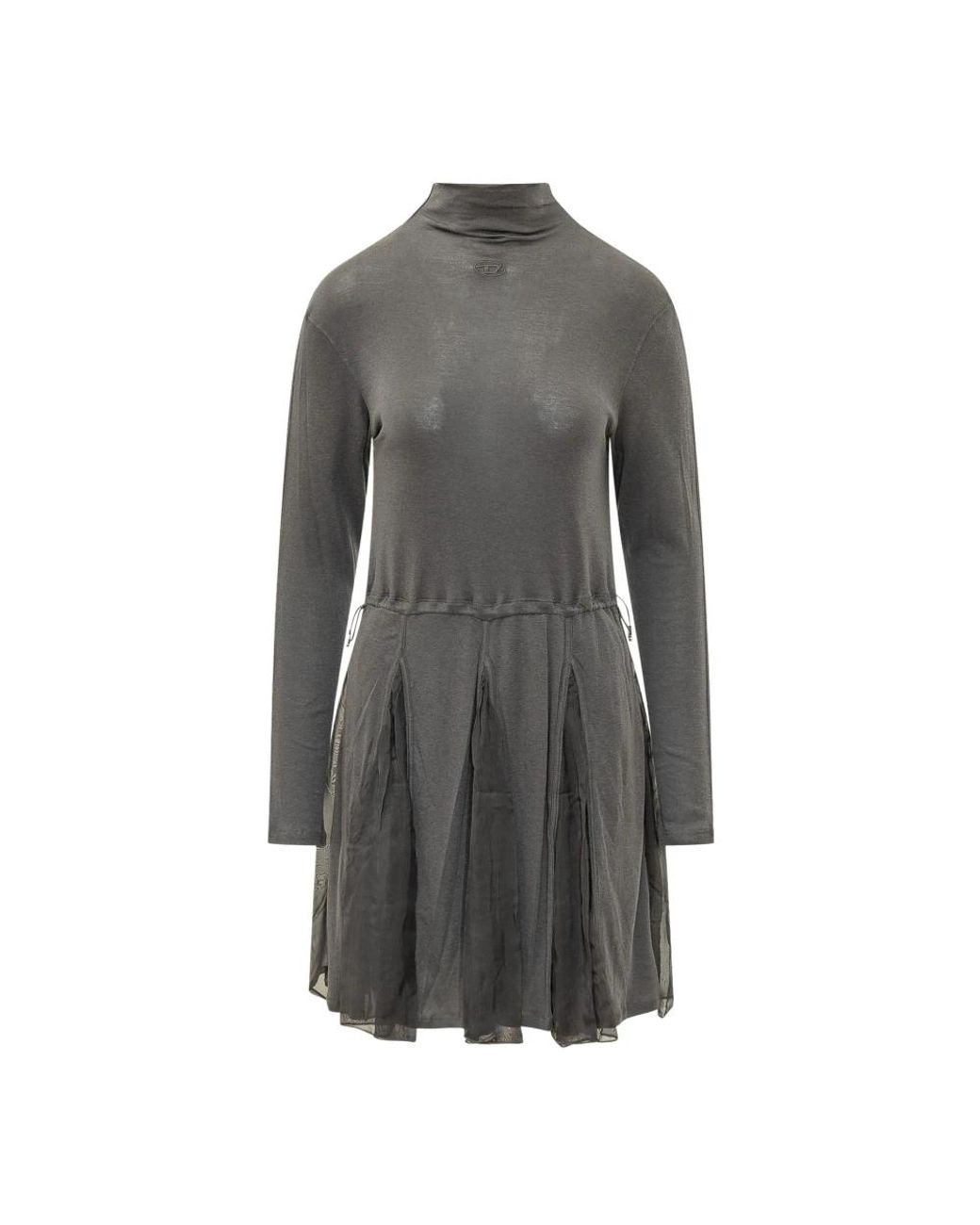 DIESEL Gray Short Dresses
