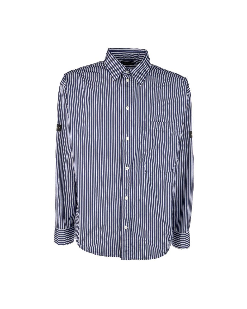 Balenciaga Blue Casual Shirts for men