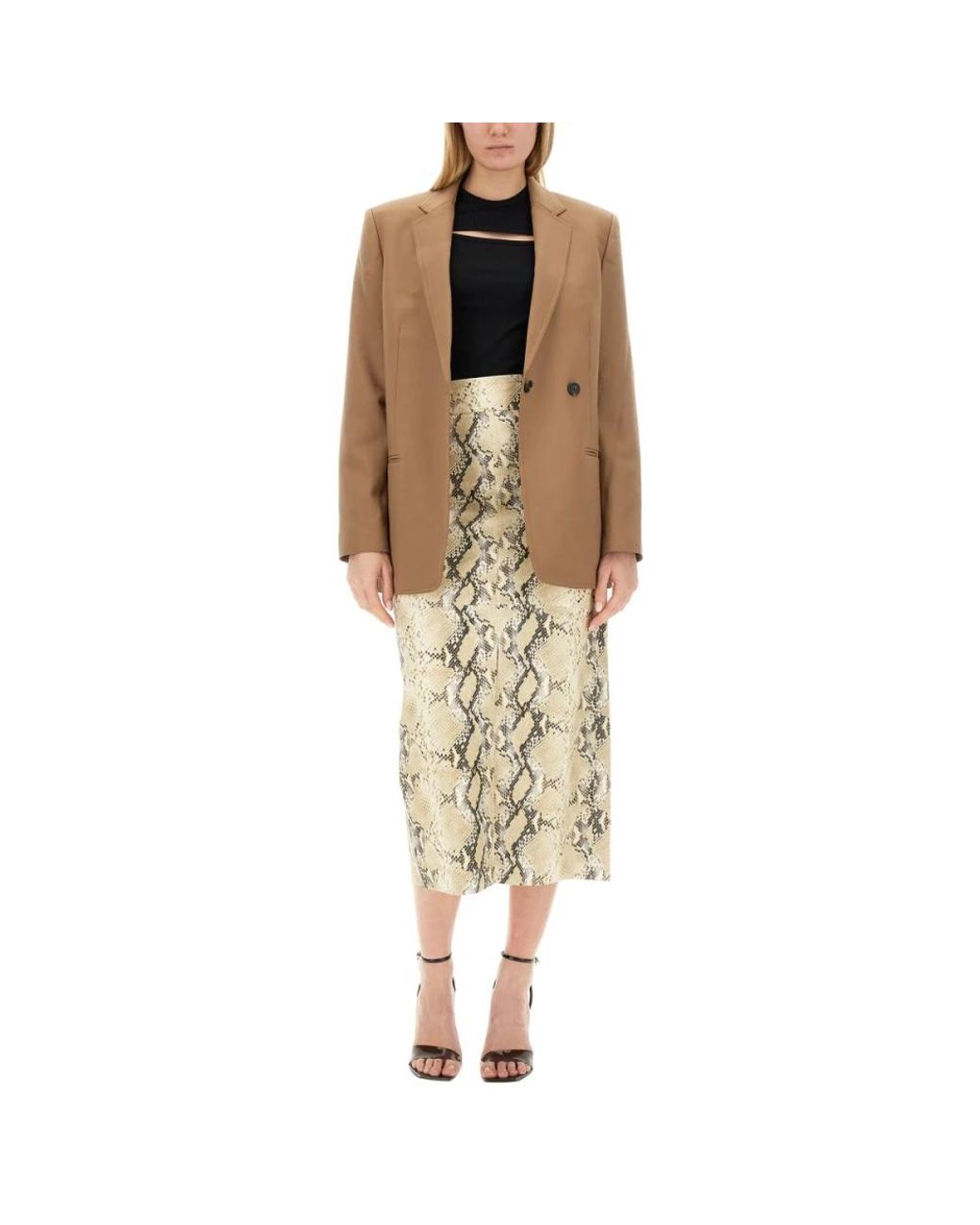Helmut Lang Natural Blazers