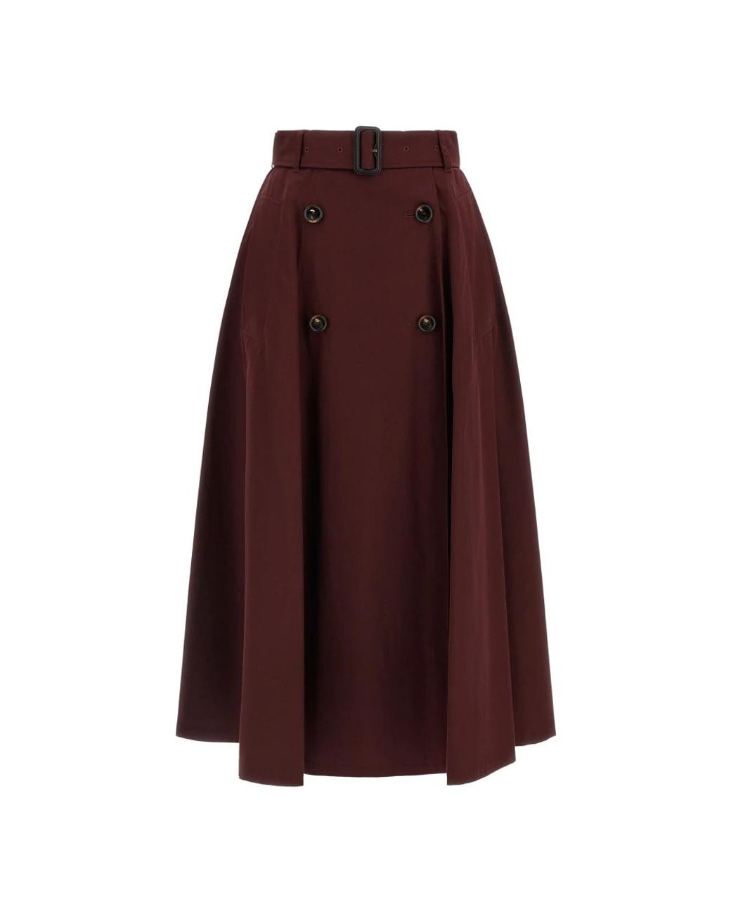 Burberry Purple Midi Skirts