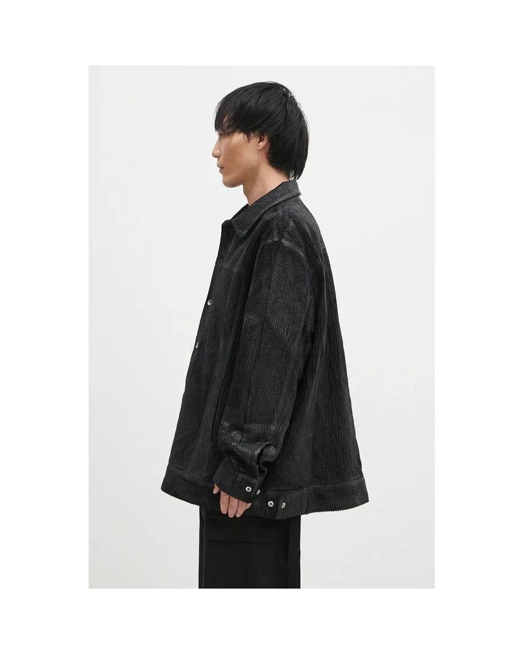 Light Jackets Rick Owens de hombre de color Black
