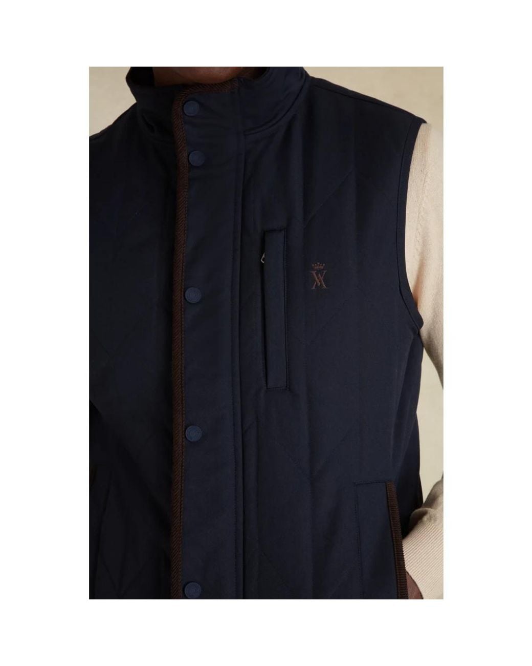 Vicomte A. Black Waistcoats for men