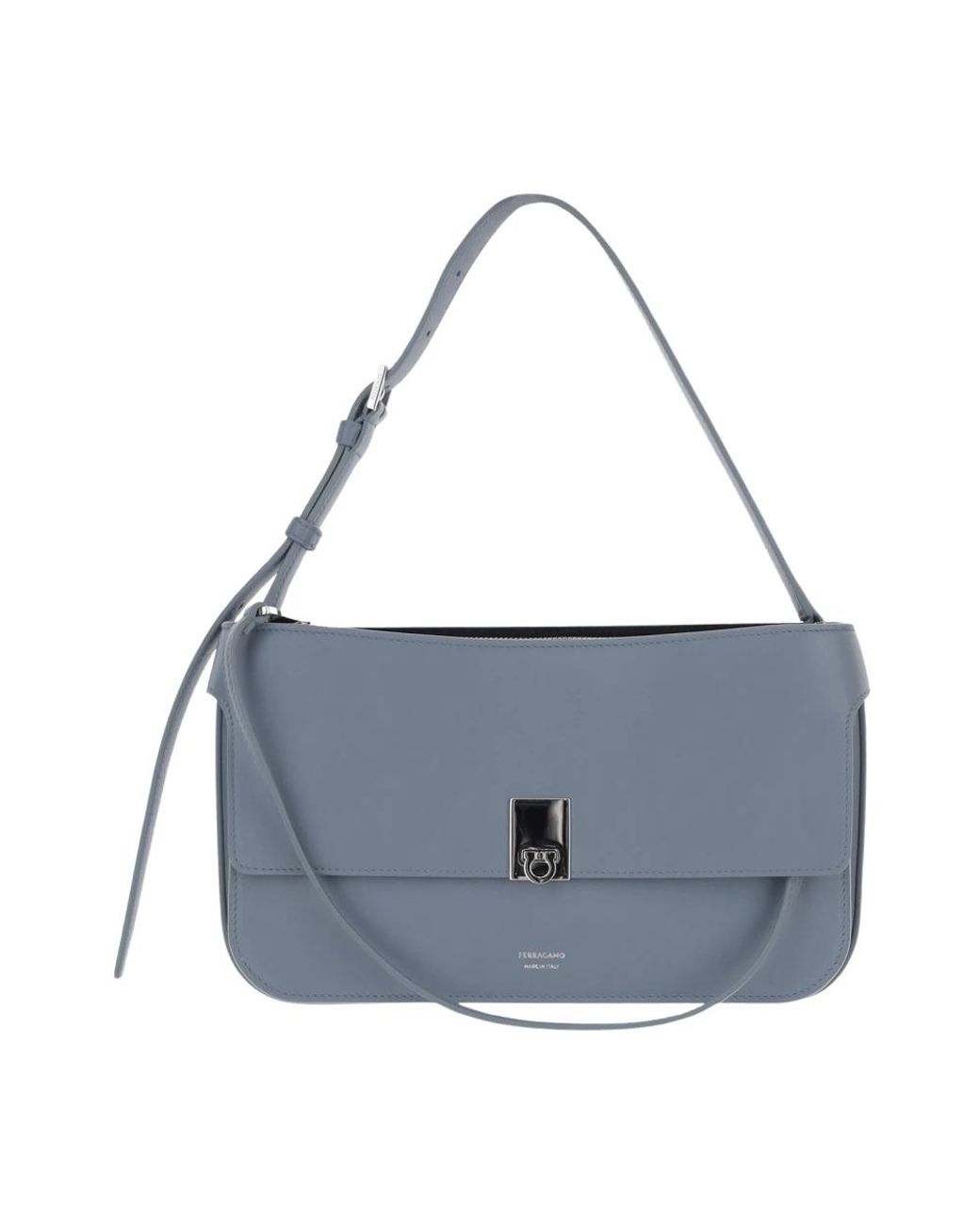 Ferragamo Blue Shoulder Bags