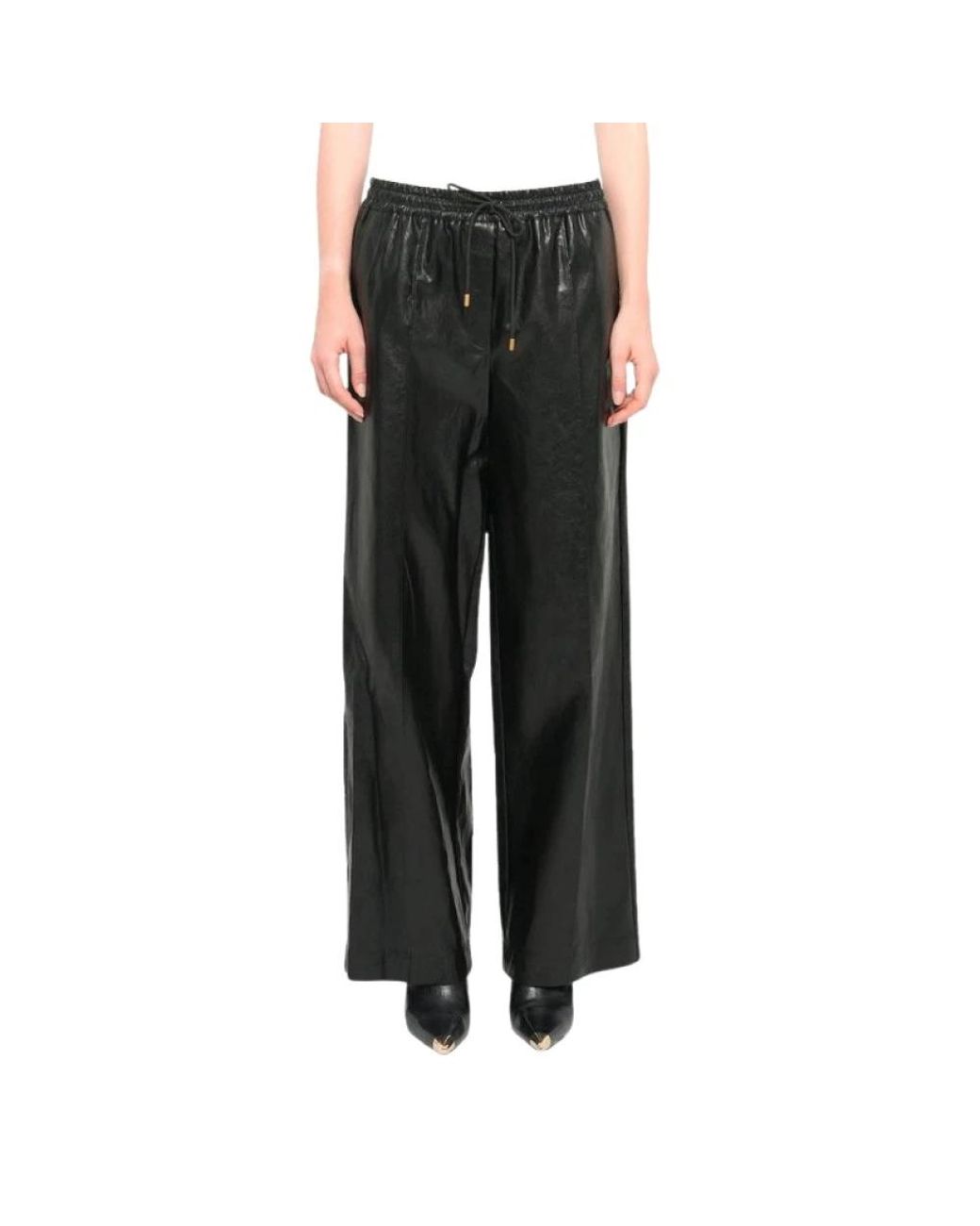 Michael Kors Black Wide Trousers