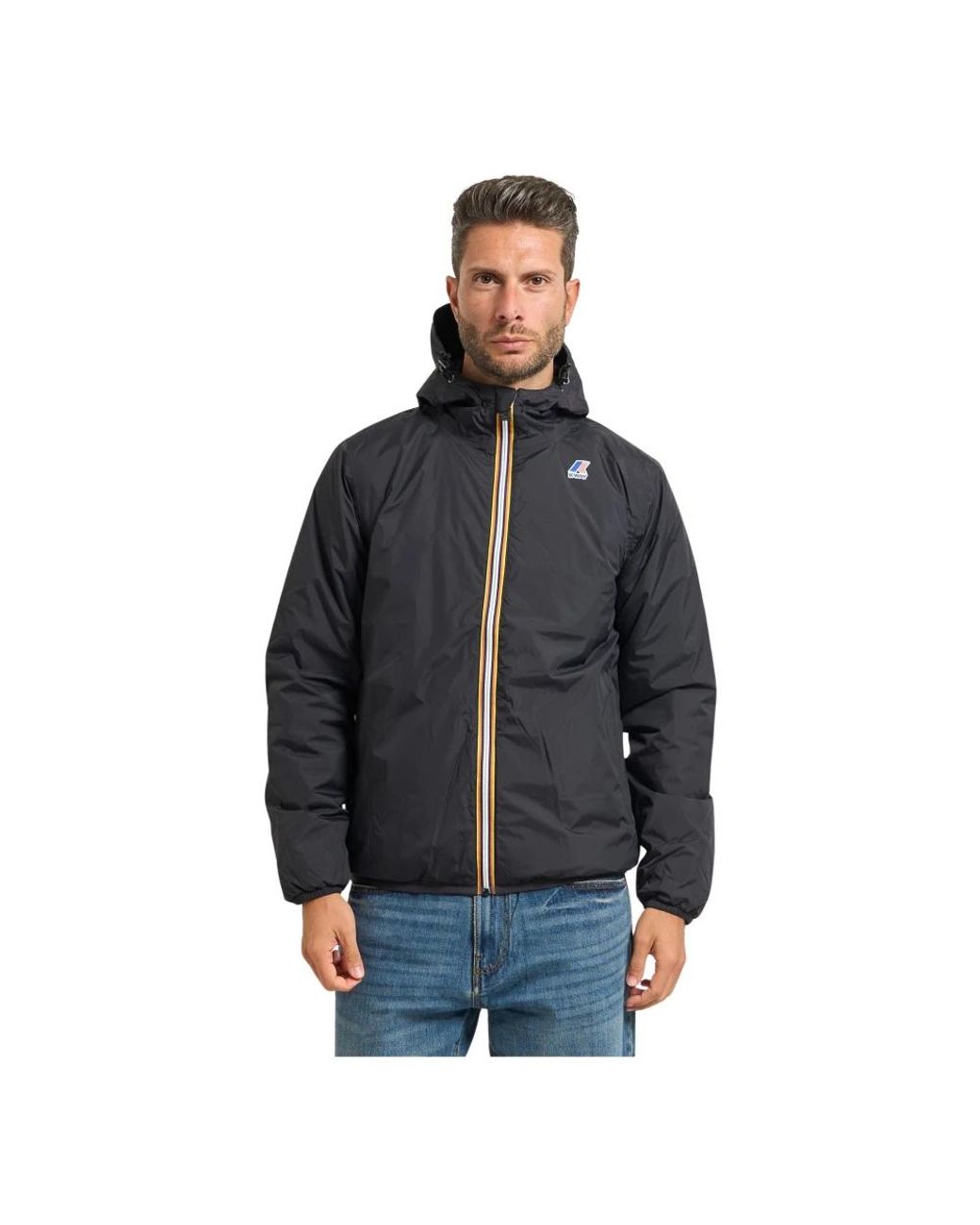 K-Way Light Jackets in Black for Men | Lyst UK