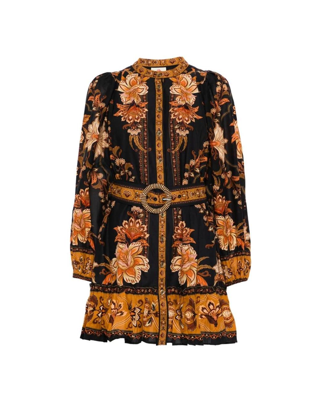 Farm Rio Brown Short Dresses