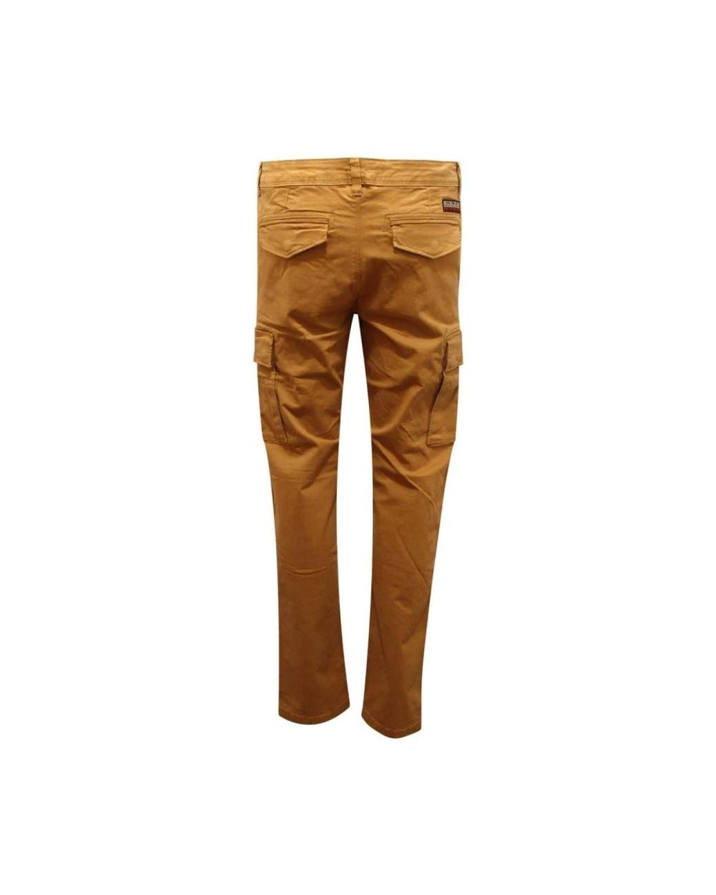 Napapijri Brown Slim-Fit Trousers for men