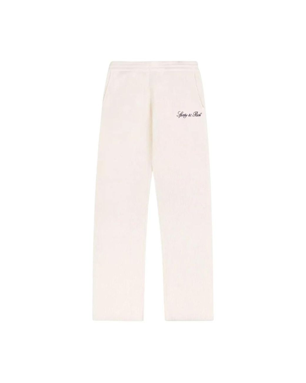 Sporty & Rich Pink Straight Trousers