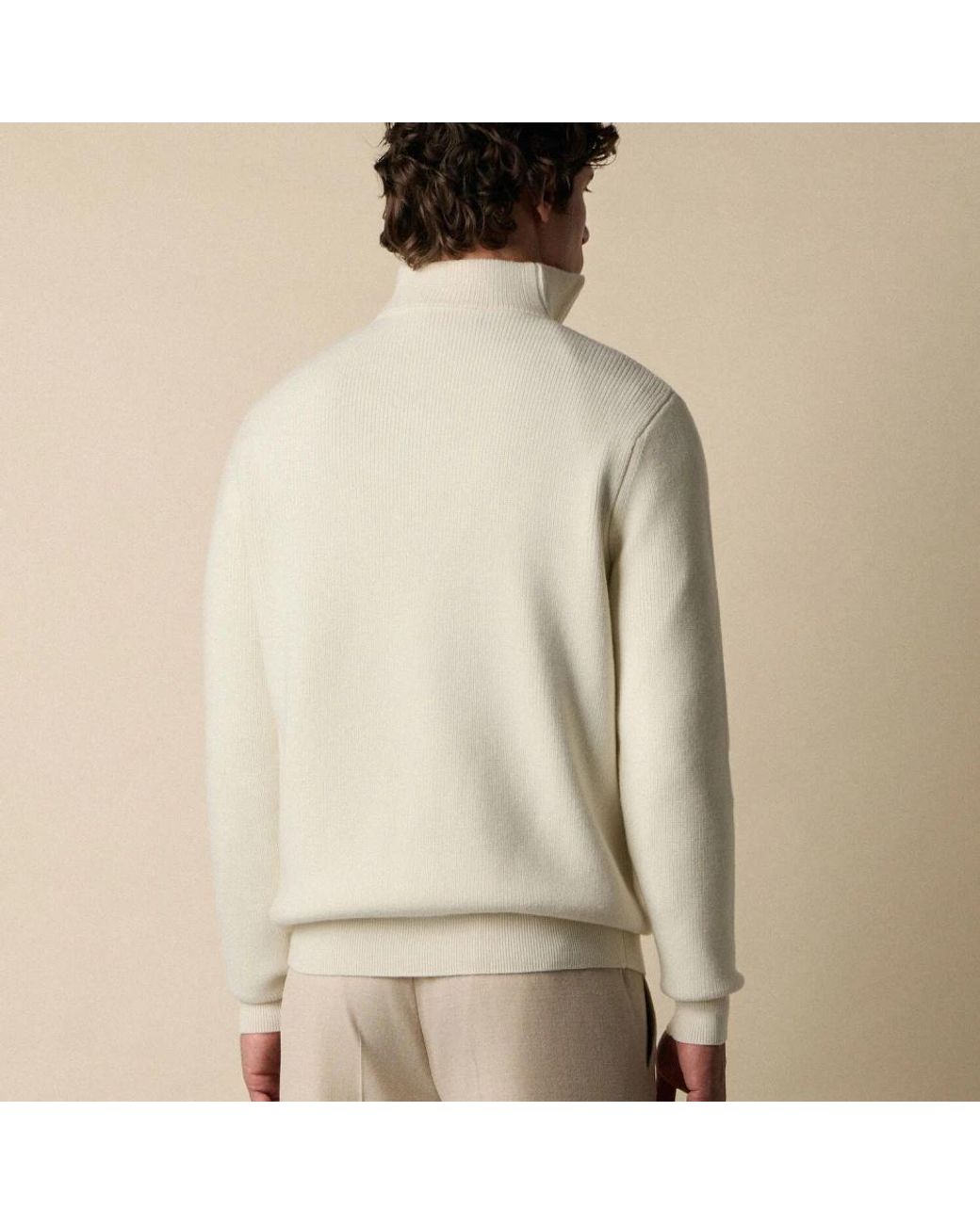 Brooks Brothers Natural Turtlenecks for men
