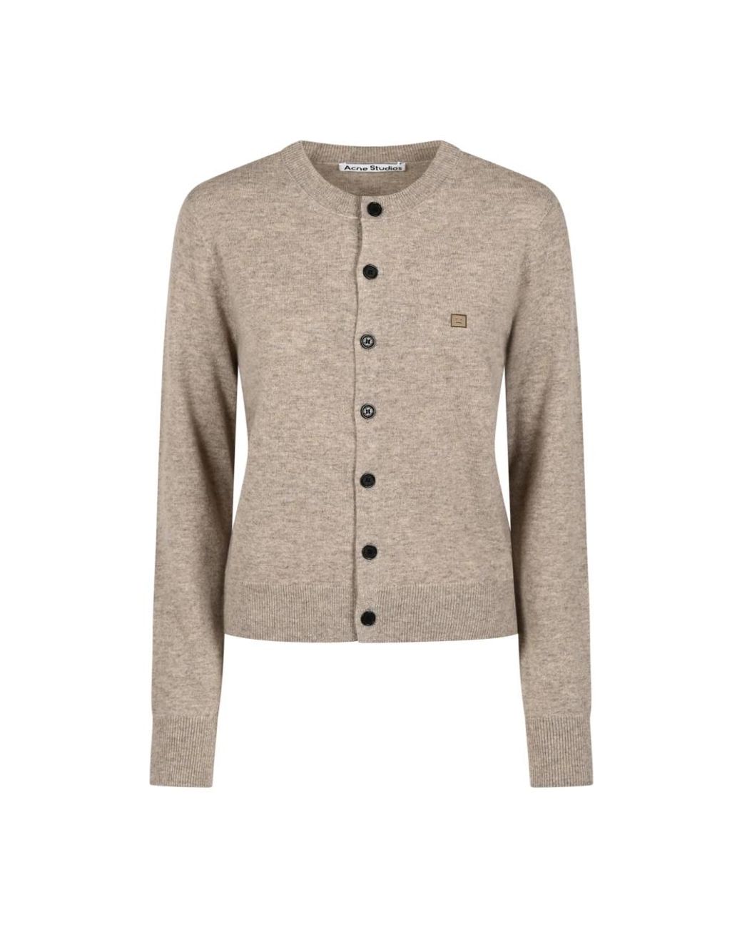 Cardigans Acne en coloris Natural