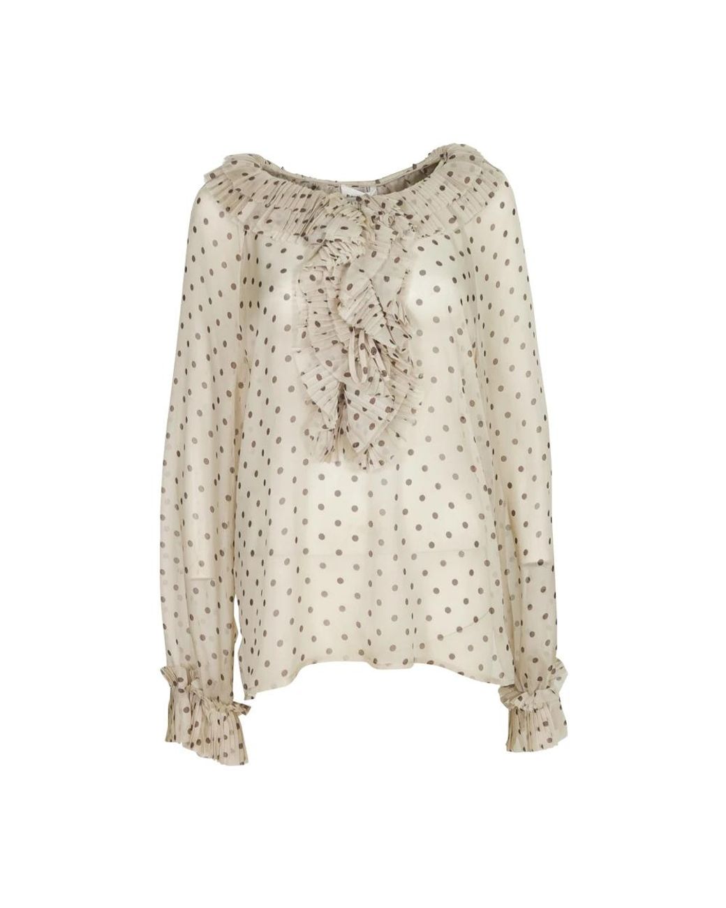 Blouses di P.A.R.O.S.H. in Natural