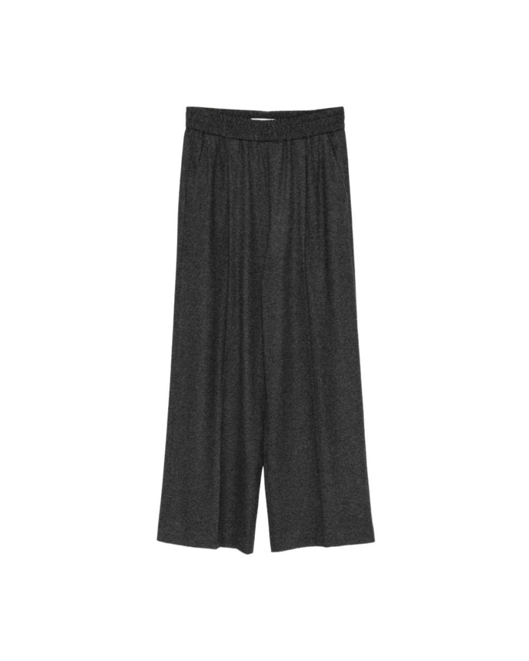 Circolo 1901 Gray Wide Trousers