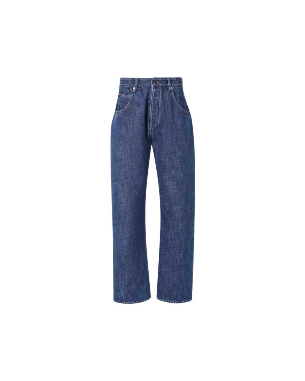 Jacquemus Blue Straight Fit Jeans for men