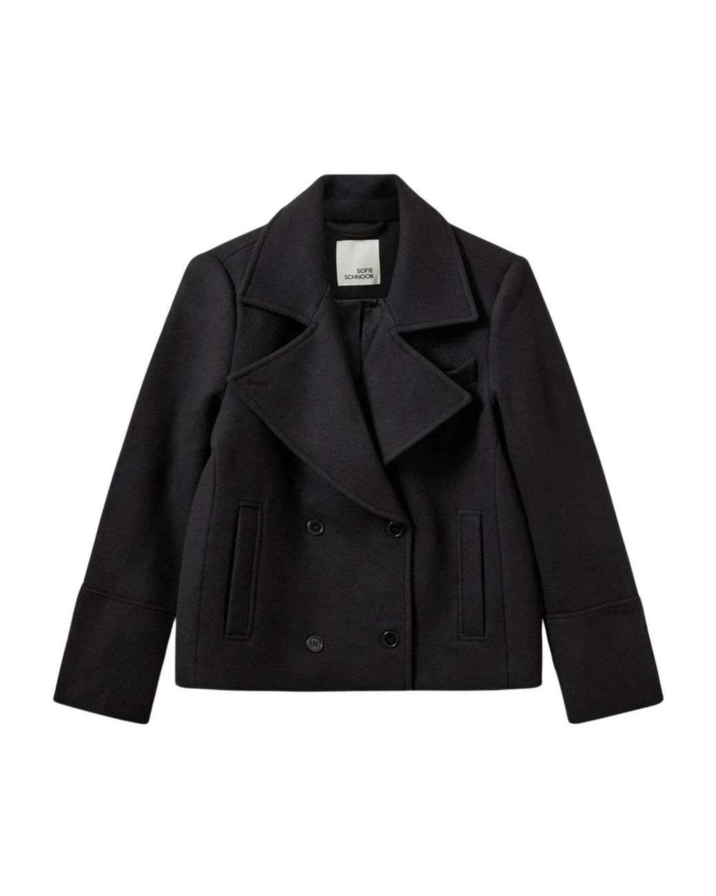 Sofie Schnoor Jolinesw Double Breasted Jacket in het Black