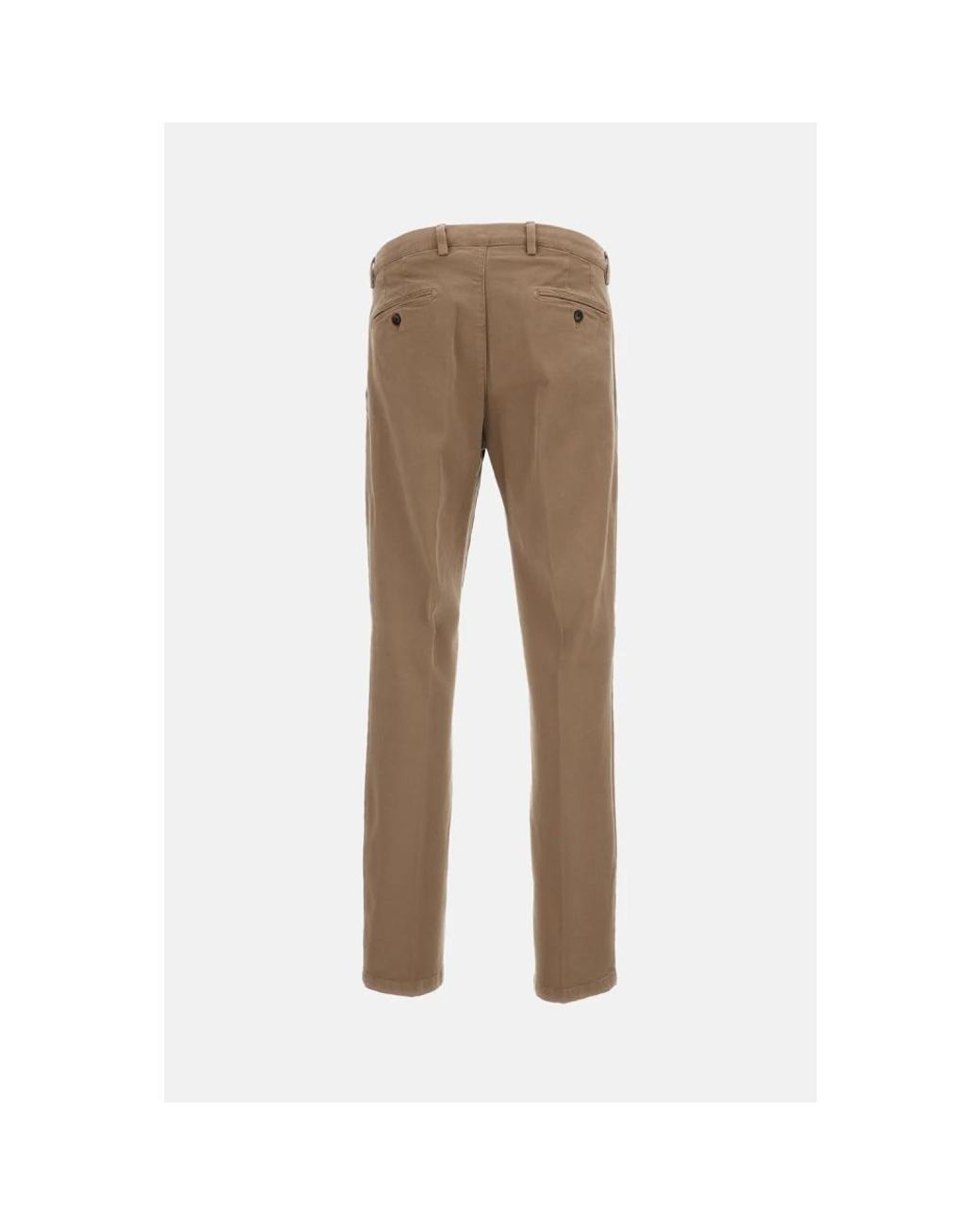 BRIGLIA Natural Slim-Fit Trousers for men