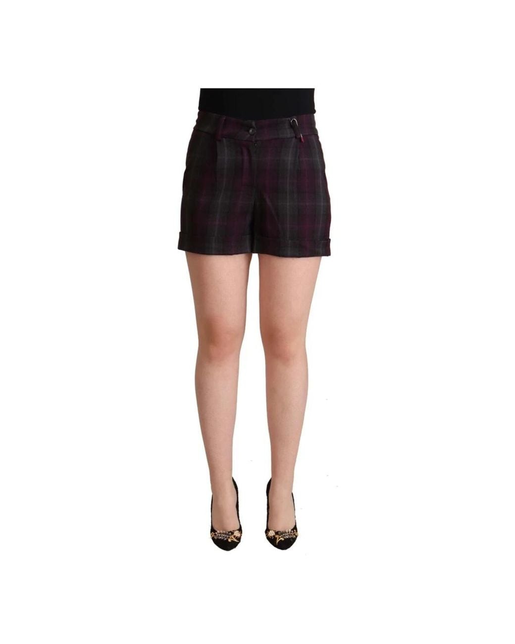 Bencivenga Black Short Shorts