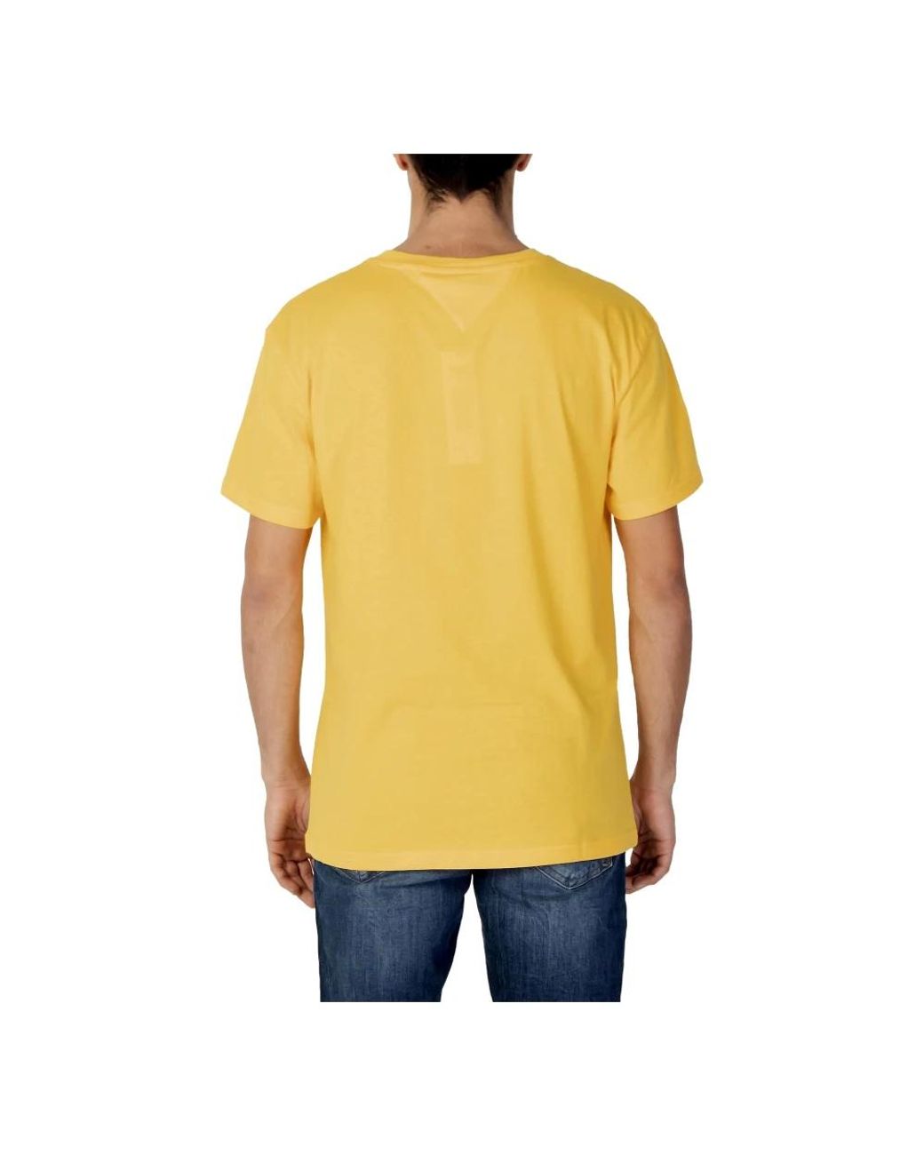 Tommy Hilfiger Yellow T-Shirts for men