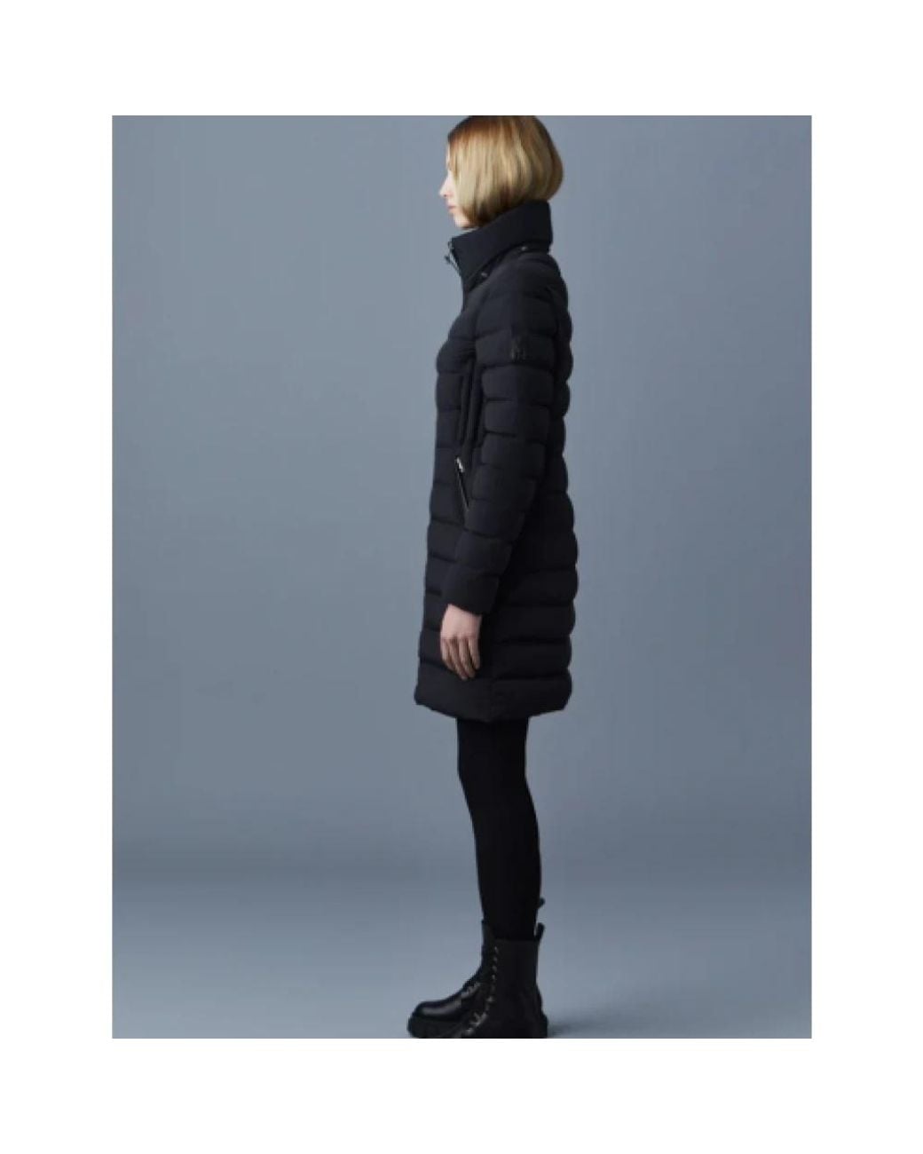 Down Coats di Mackage in Blue