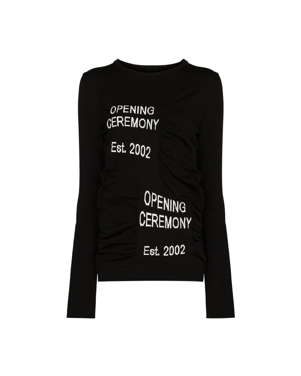 Opening Ceremony Black Long Sleeve Tops