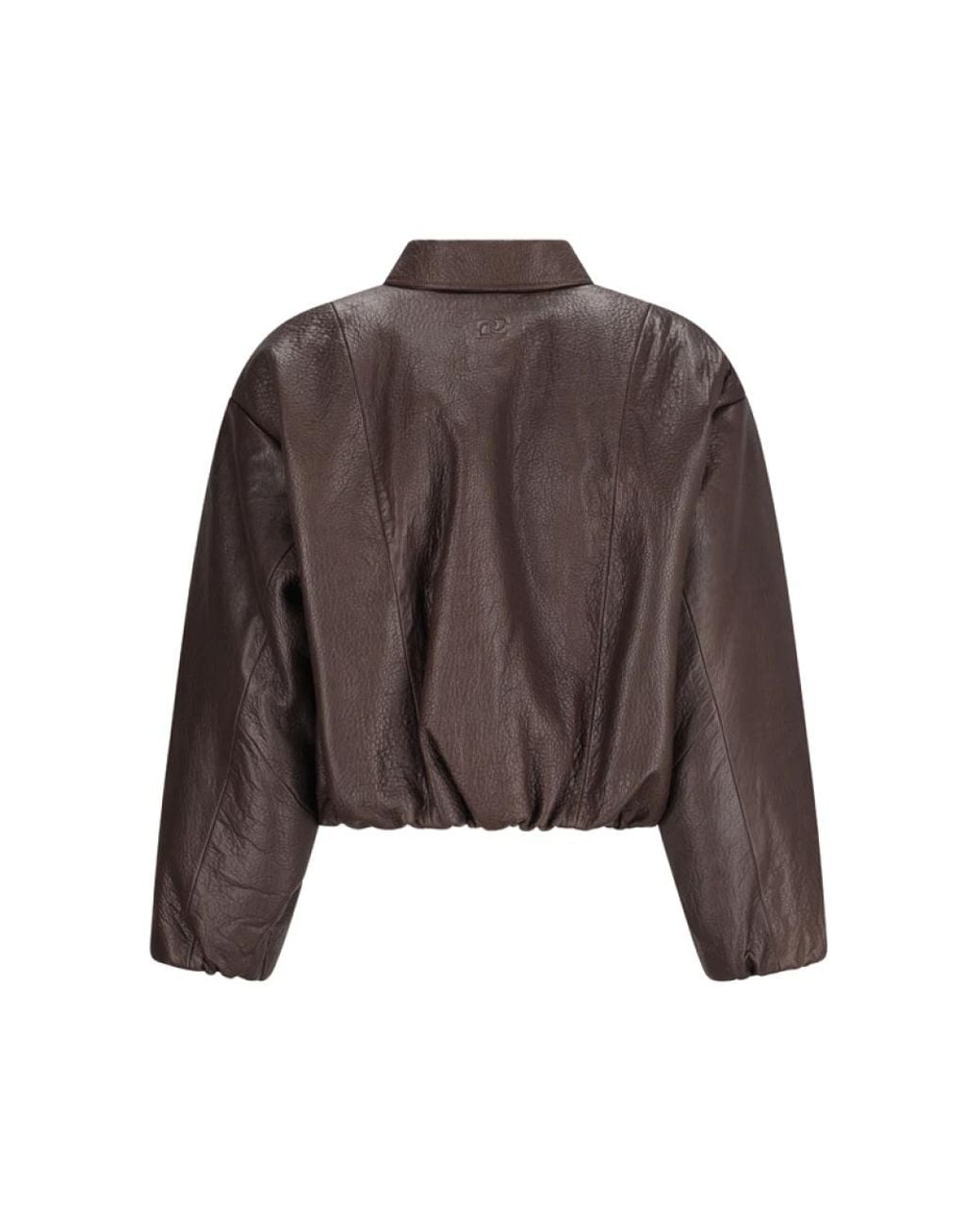 Leather Jackets Magda Butrym de color Brown