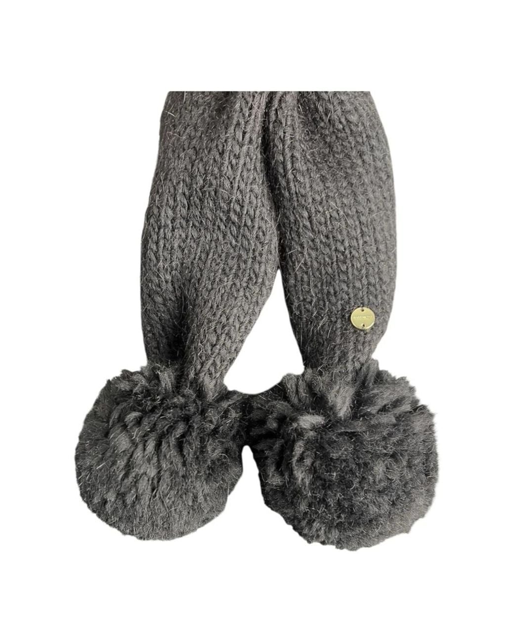 Coccinelle Black Winter Scarves
