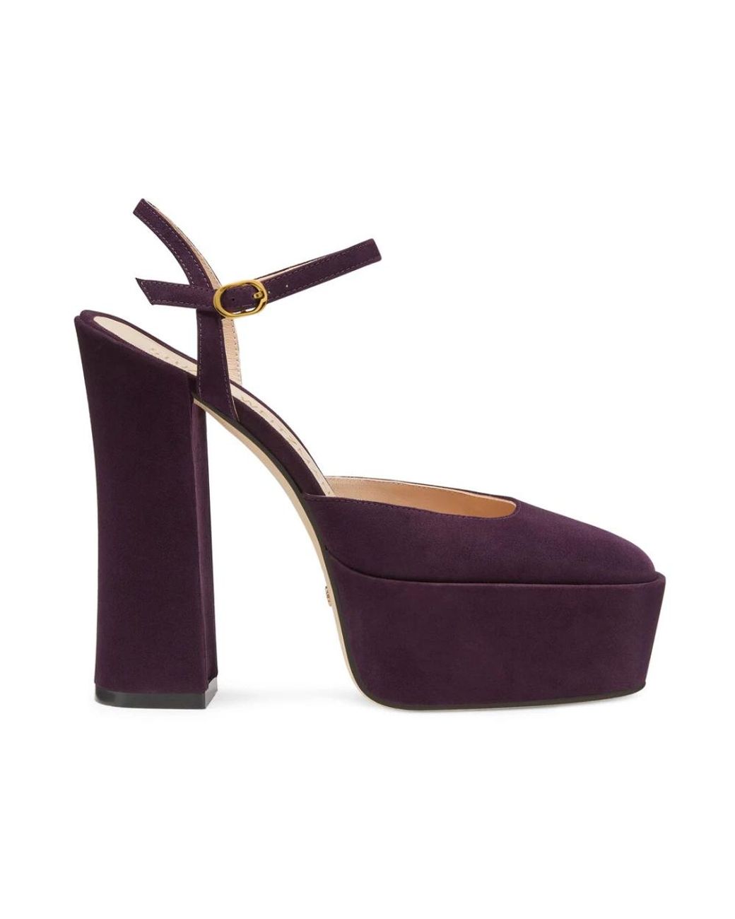 Stuart Weitzman Purple Pumps