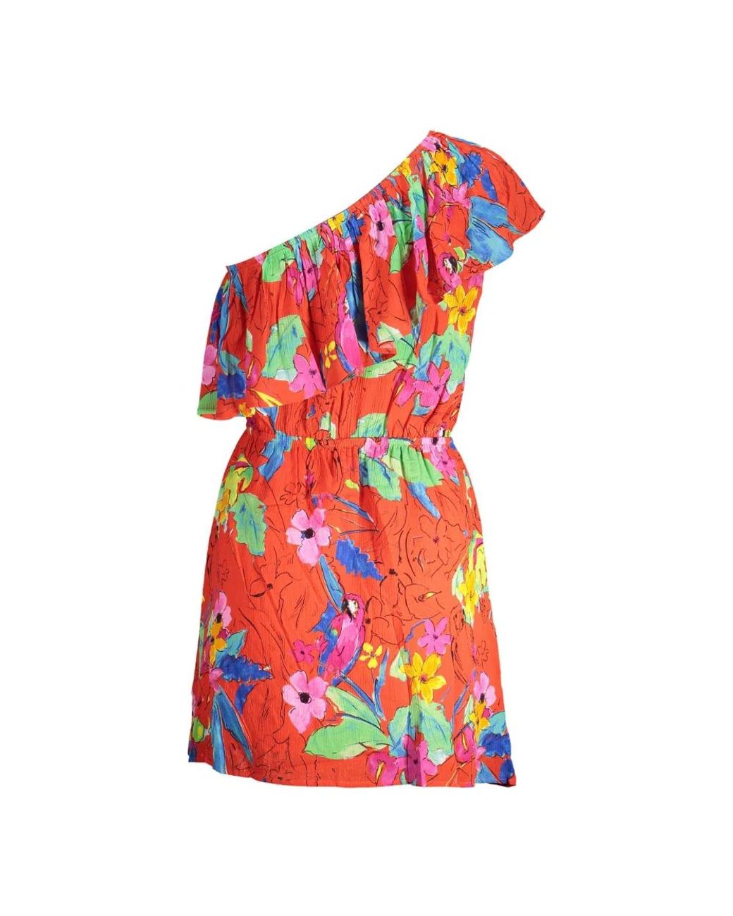 Desigual Red Short Dresses